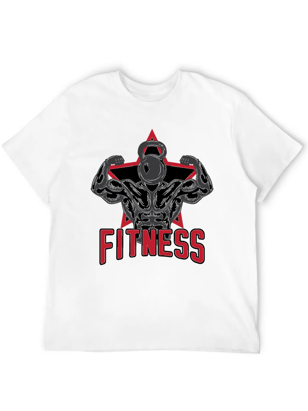 Fitness Man Breathable Soft Cotton T-Shirt – Timeless Casual Look
