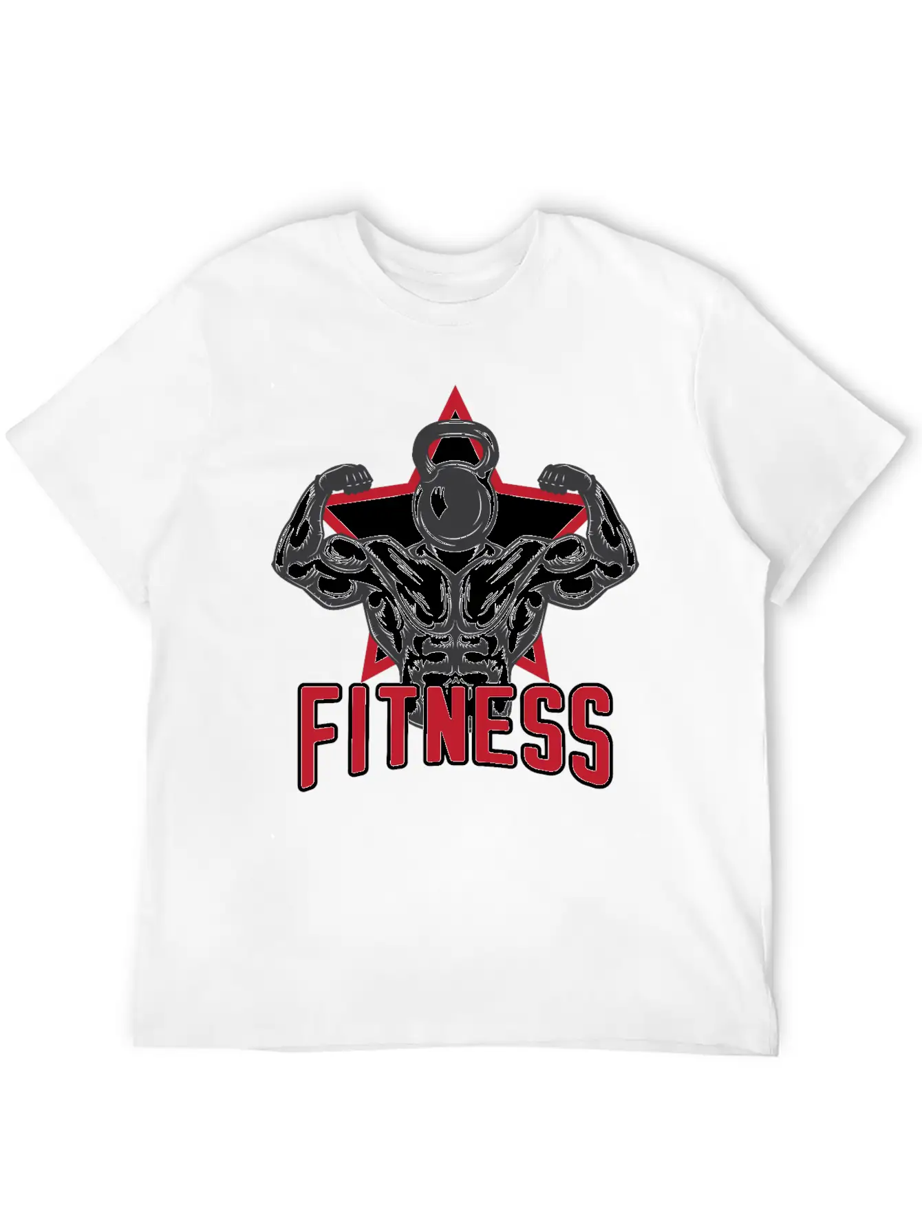 Fitness Man Breathable Soft Cotton T-Shirt – Timeless Casual Look