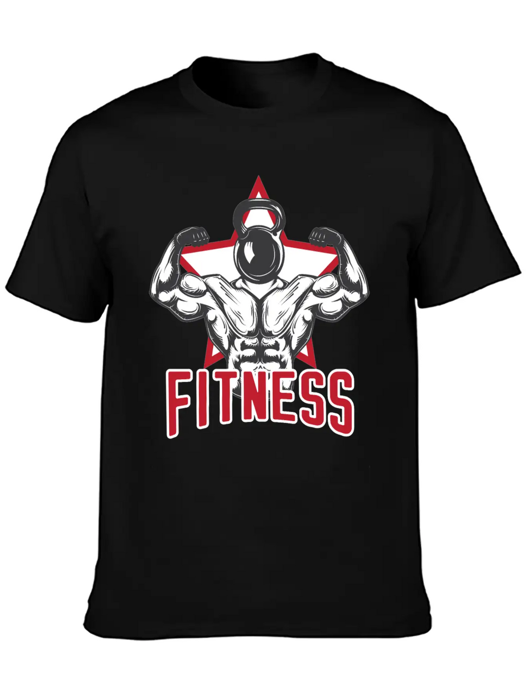 Fitness Man Breathable Soft Cotton T-Shirt – Timeless Casual Look