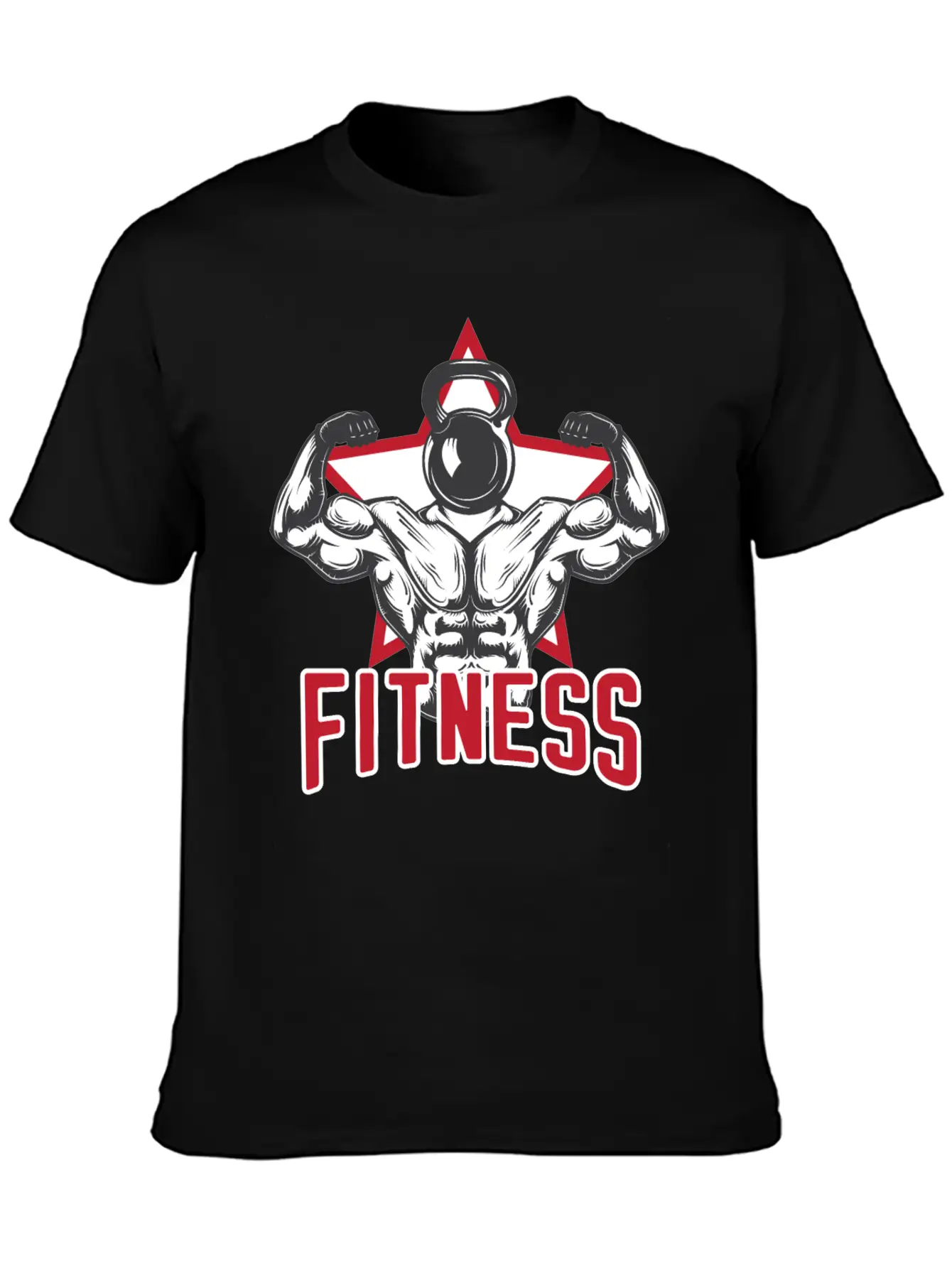 Fitness Man Breathable Soft Cotton T-Shirt – Timeless Casual Look
