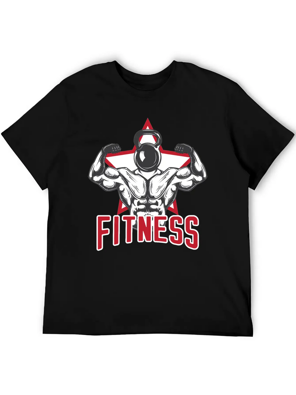 Fitness Man Breathable Soft Cotton T-Shirt – Timeless Casual Look