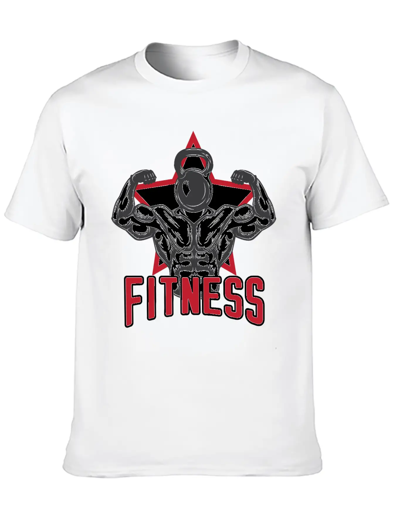 Fitness Man Breathable Soft Cotton T-Shirt – Timeless Casual Look
