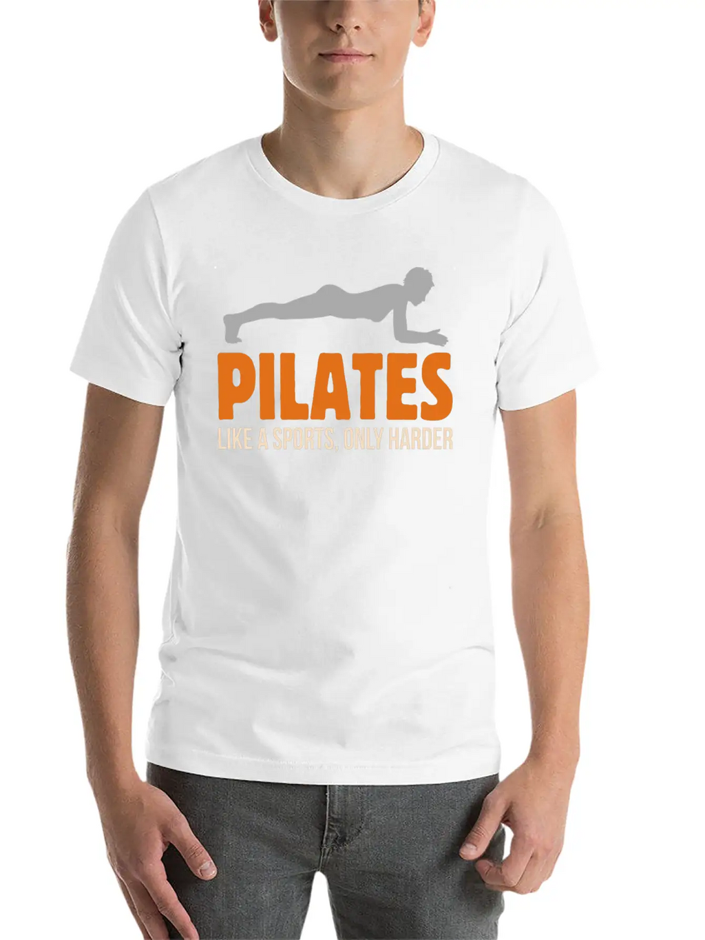 Fitness Pilates Like A Sports, Only Harder Workout Stylish Everyday T-Shirt – Unisex Basic Cotton Tee