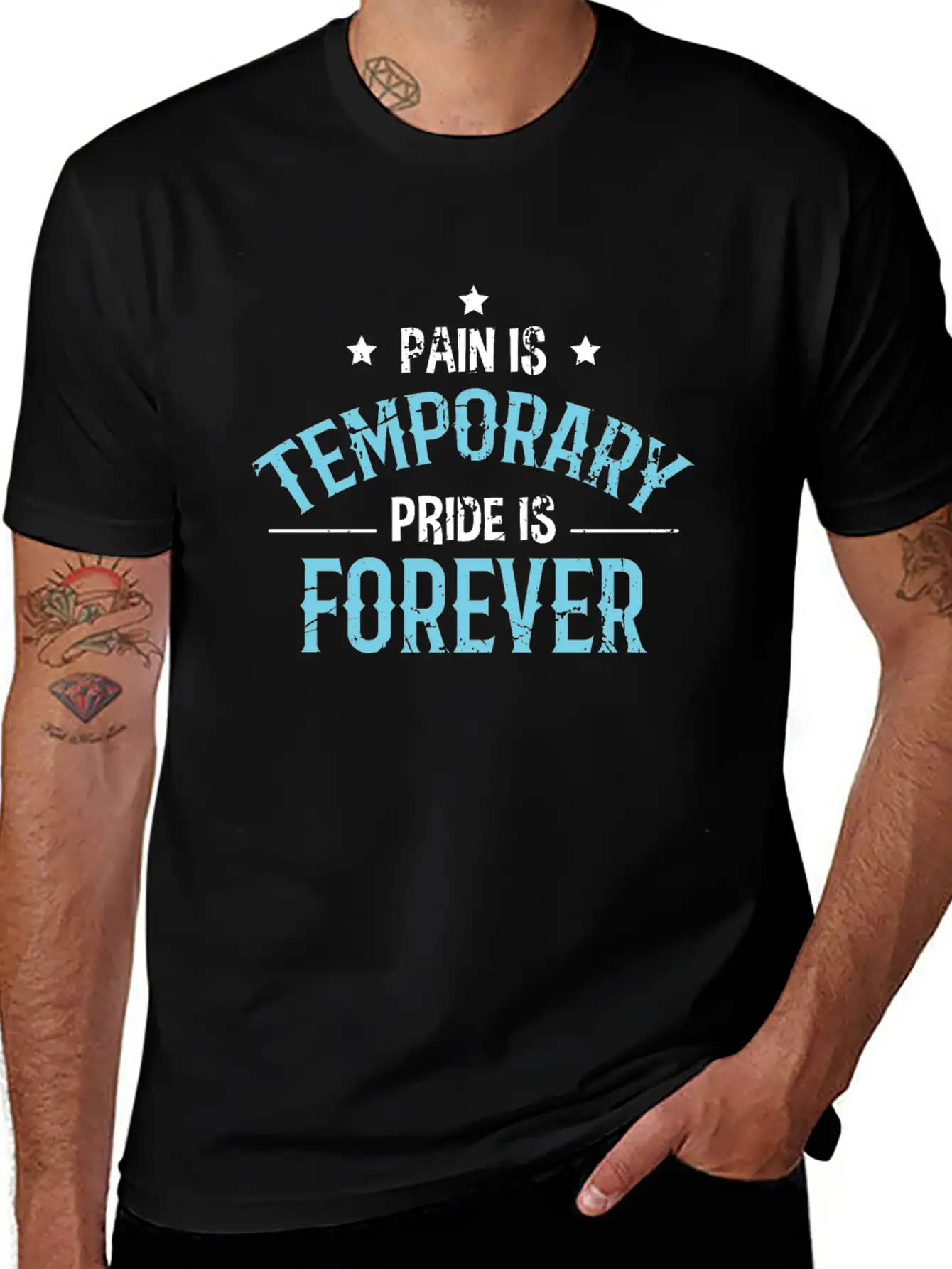 Fitness Saying Stylish Everyday T-Shirt – Unisex Basic Cotton Tee