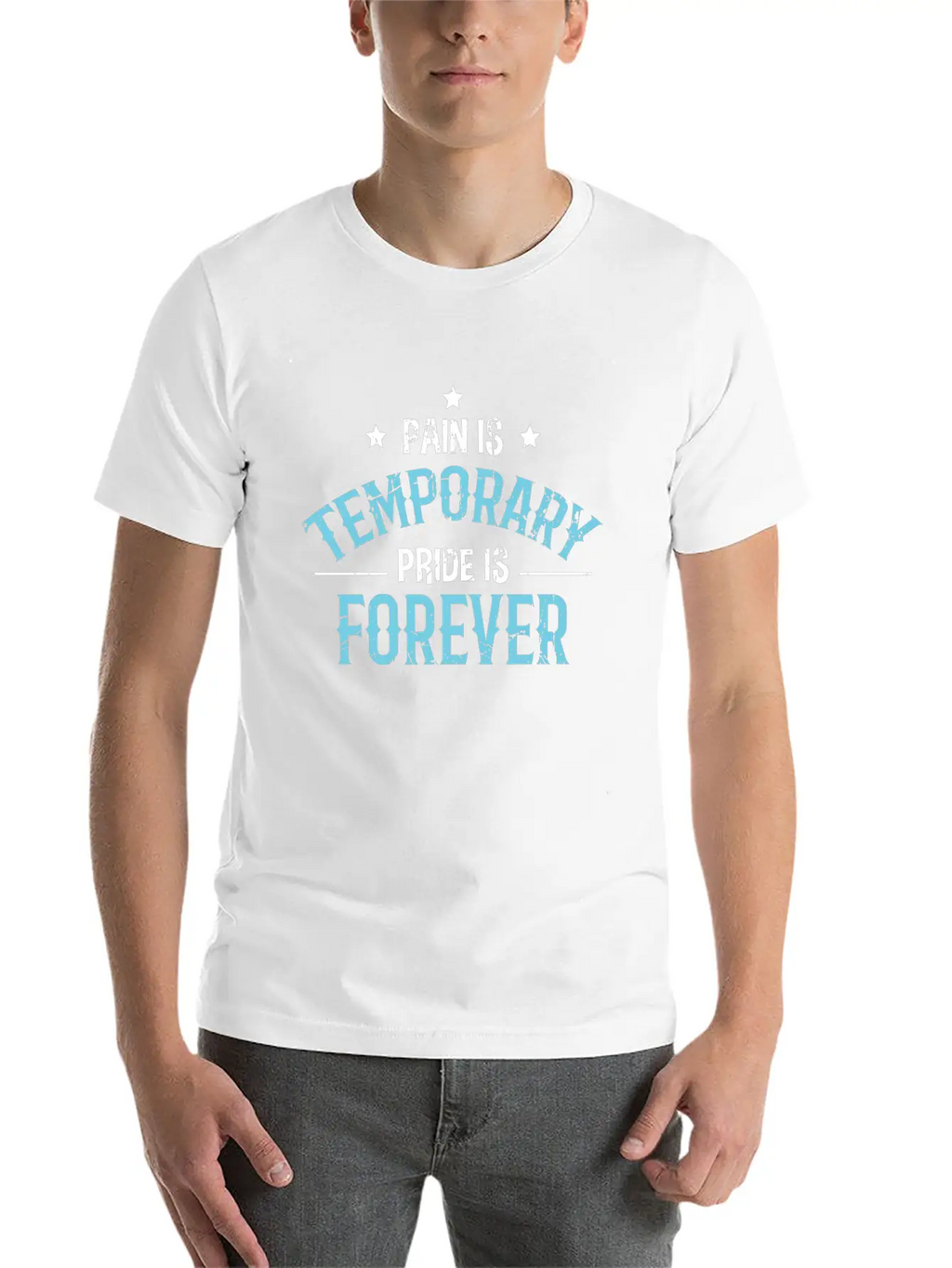Fitness Saying Stylish Everyday T-Shirt – Unisex Basic Cotton Tee