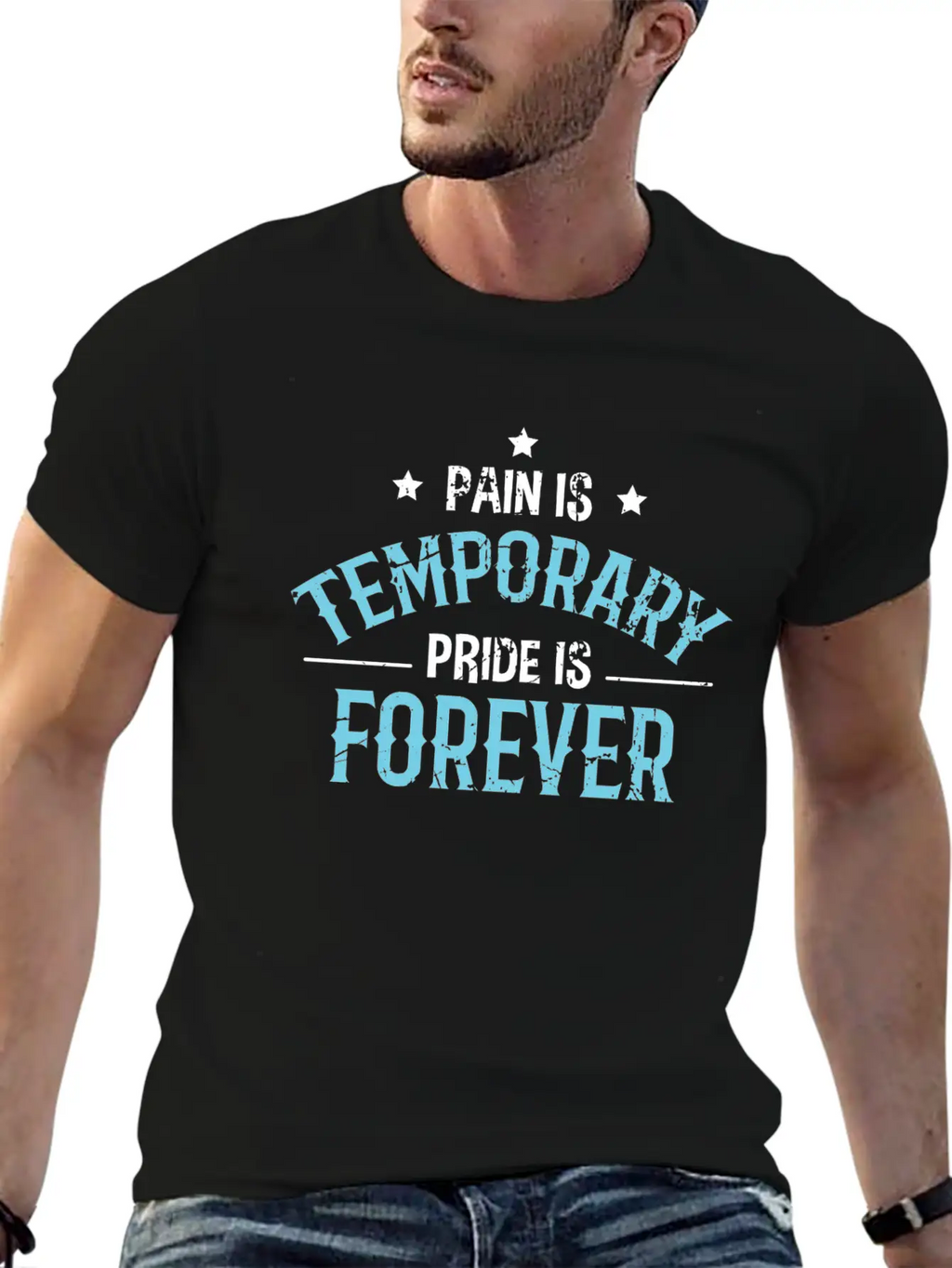 Fitness Saying Stylish Everyday T-Shirt – Unisex Basic Cotton Tee