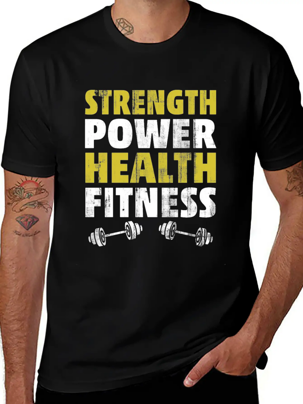 Fitness Stylish Everyday T-Shirt – Unisex Basic Cotton Tee