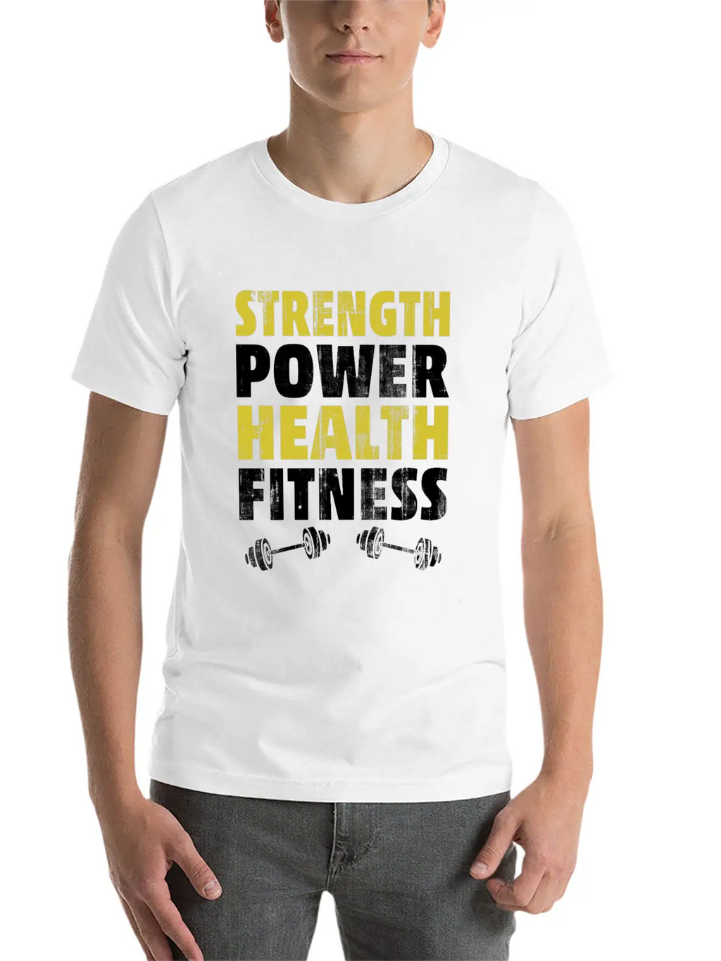 Fitness Stylish Everyday T-Shirt – Unisex Basic Cotton Tee