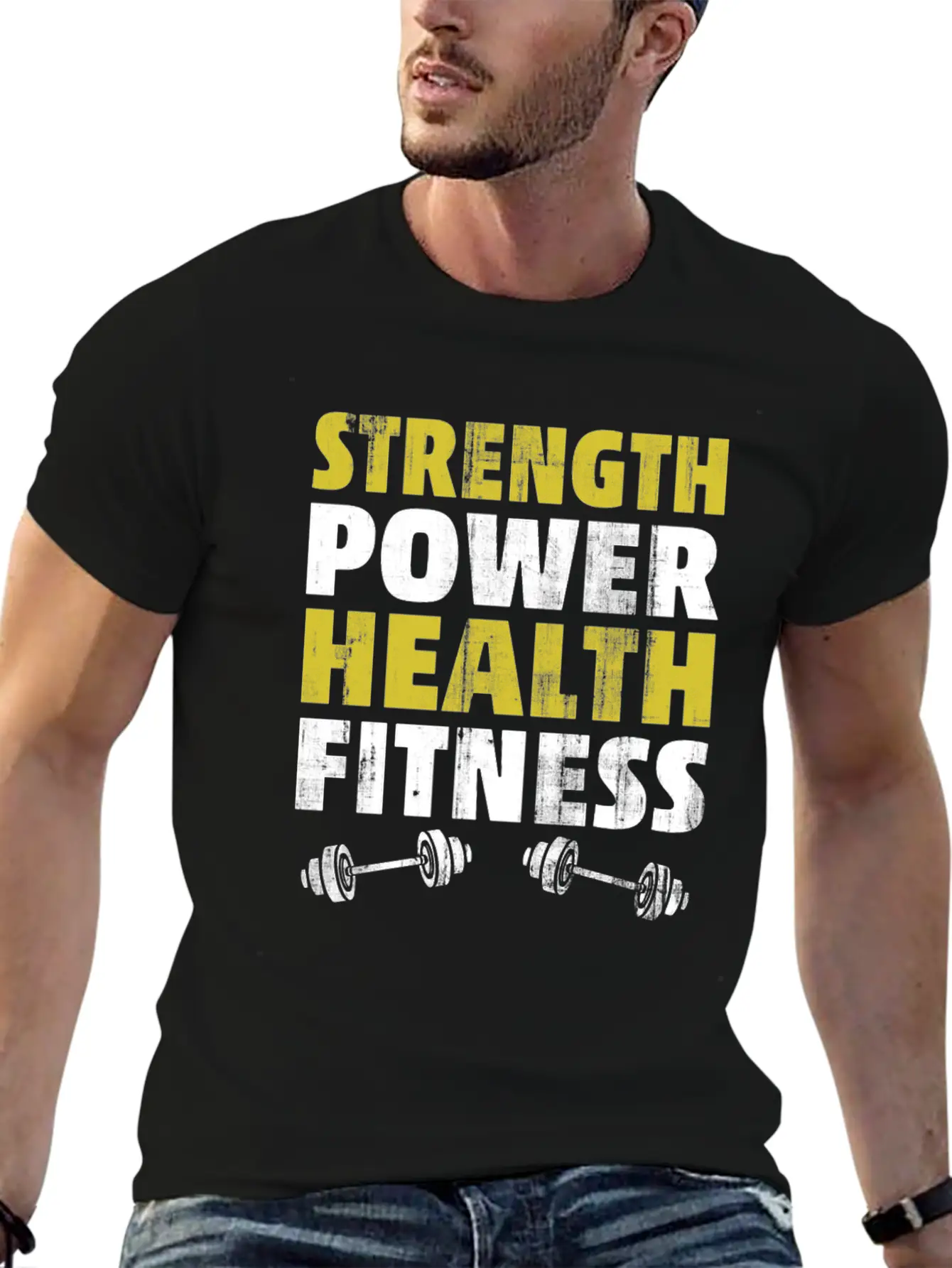 Fitness Stylish Everyday T-Shirt – Unisex Basic Cotton Tee