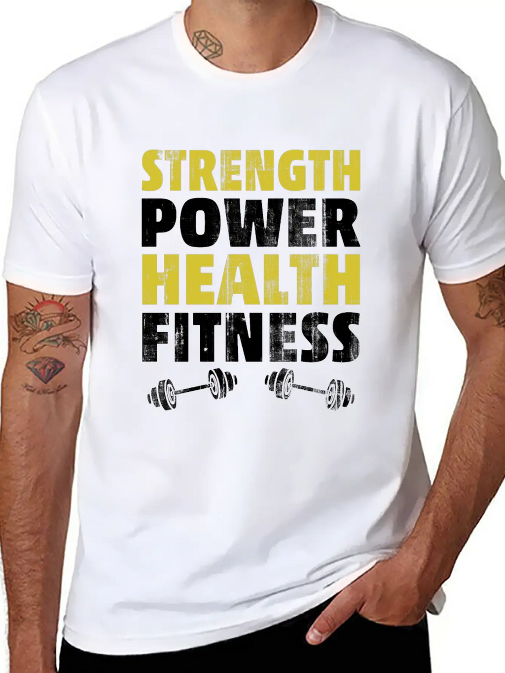 Fitness Stylish Everyday T-Shirt – Unisex Basic Cotton Tee