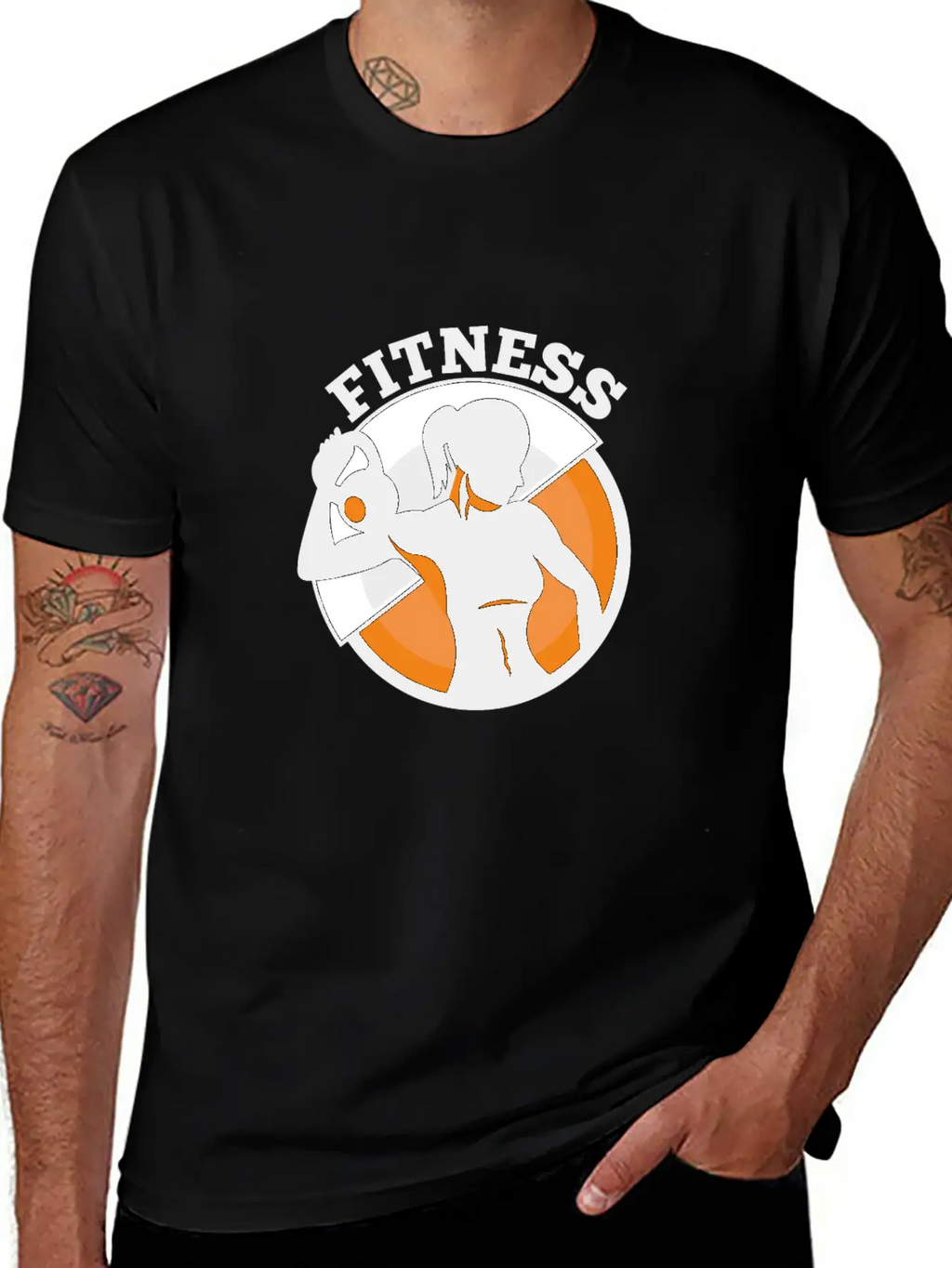 Fitness Unisex Casual T-Shirt – Clean Design For Daily Comfort