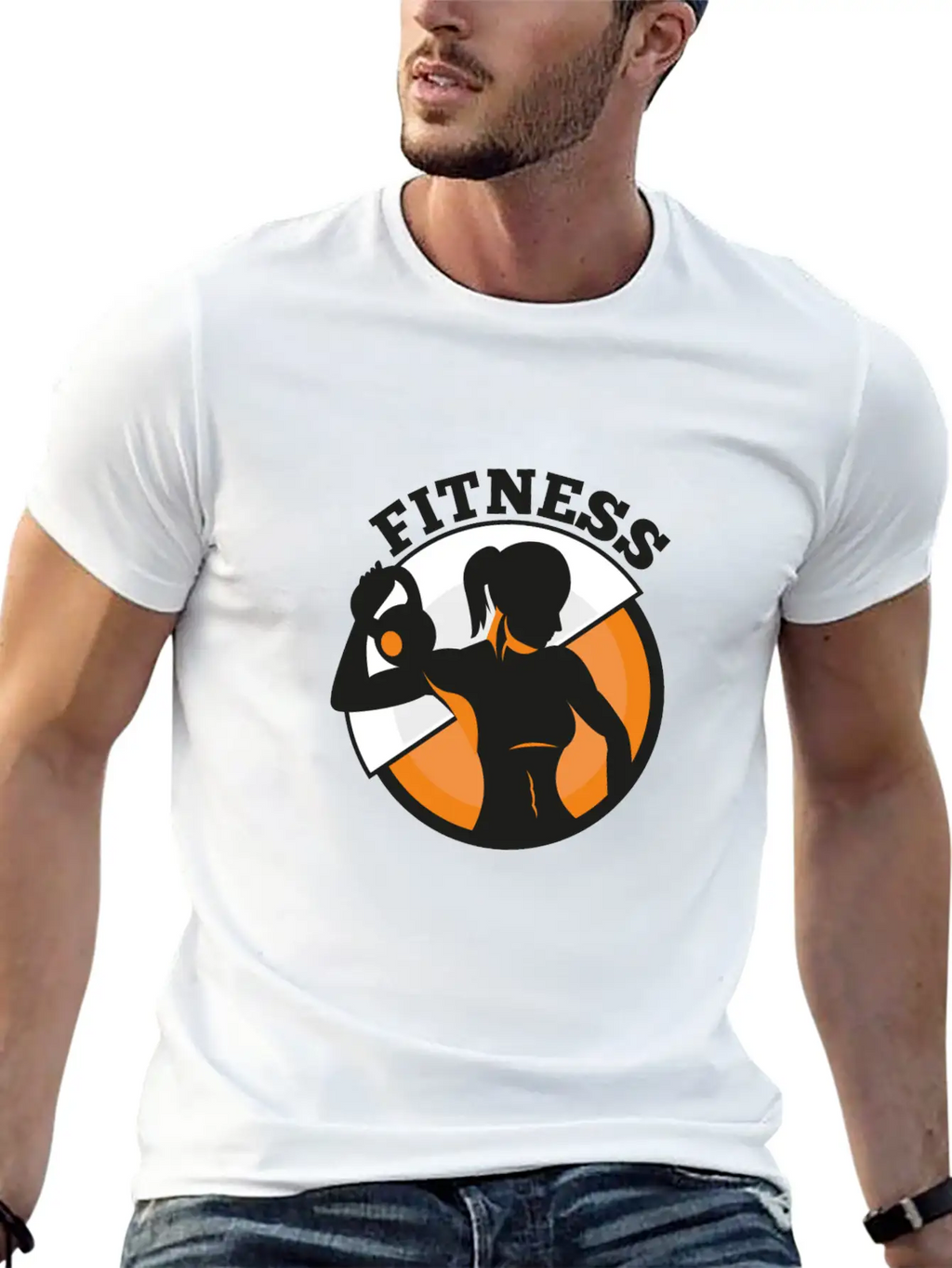 Fitness Unisex Casual T-Shirt – Clean Design For Daily Comfort