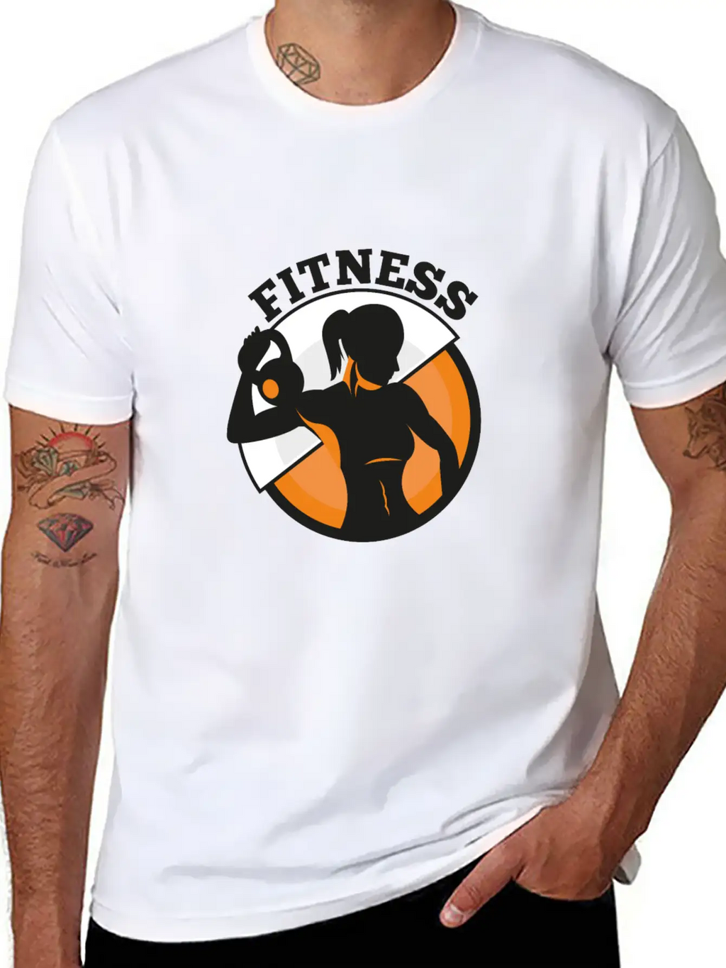Fitness Unisex Casual T-Shirt – Clean Design For Daily Comfort