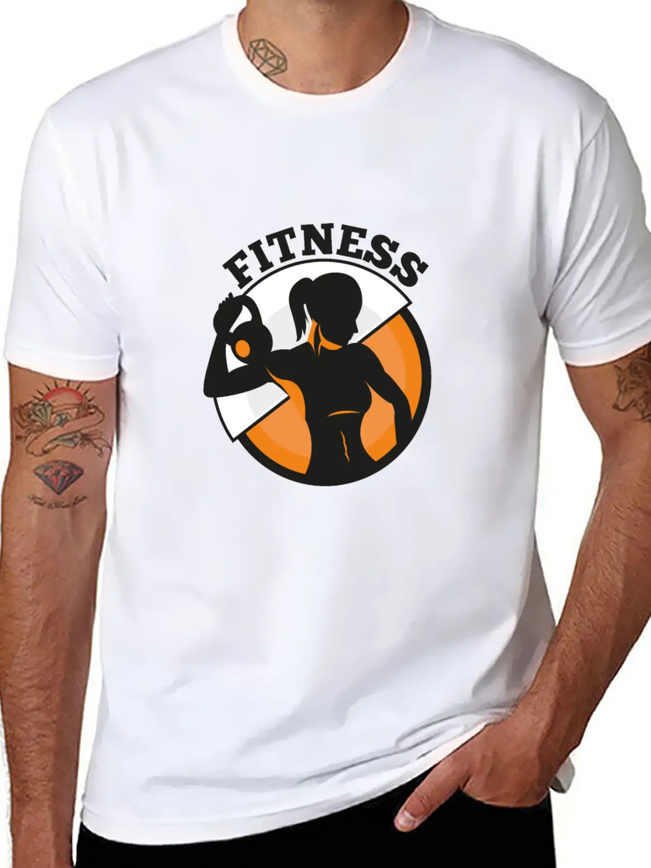 Fitness Unisex Casual T-Shirt – Clean Design For Daily Comfort