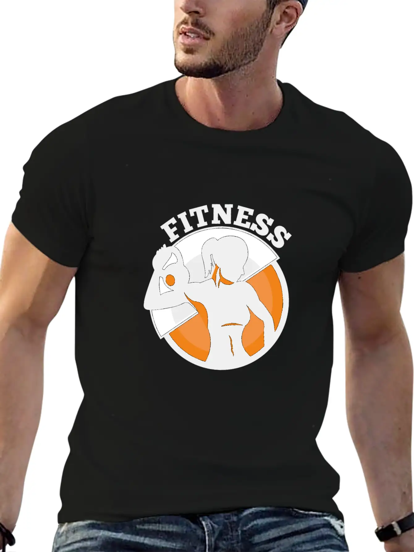 Fitness Unisex Casual T-Shirt – Clean Design For Daily Comfort