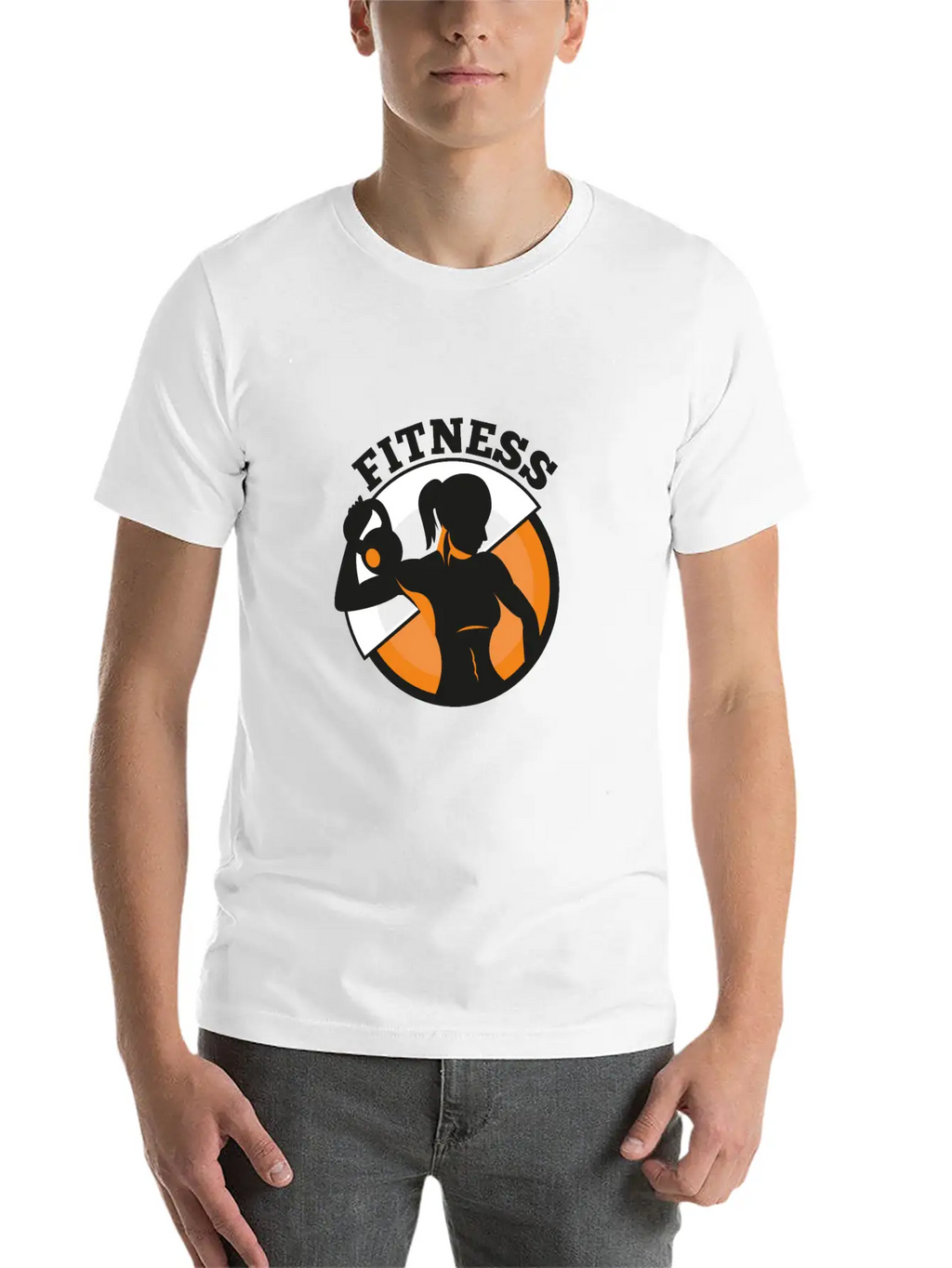 Fitness Unisex Casual T-Shirt – Clean Design For Daily Comfort