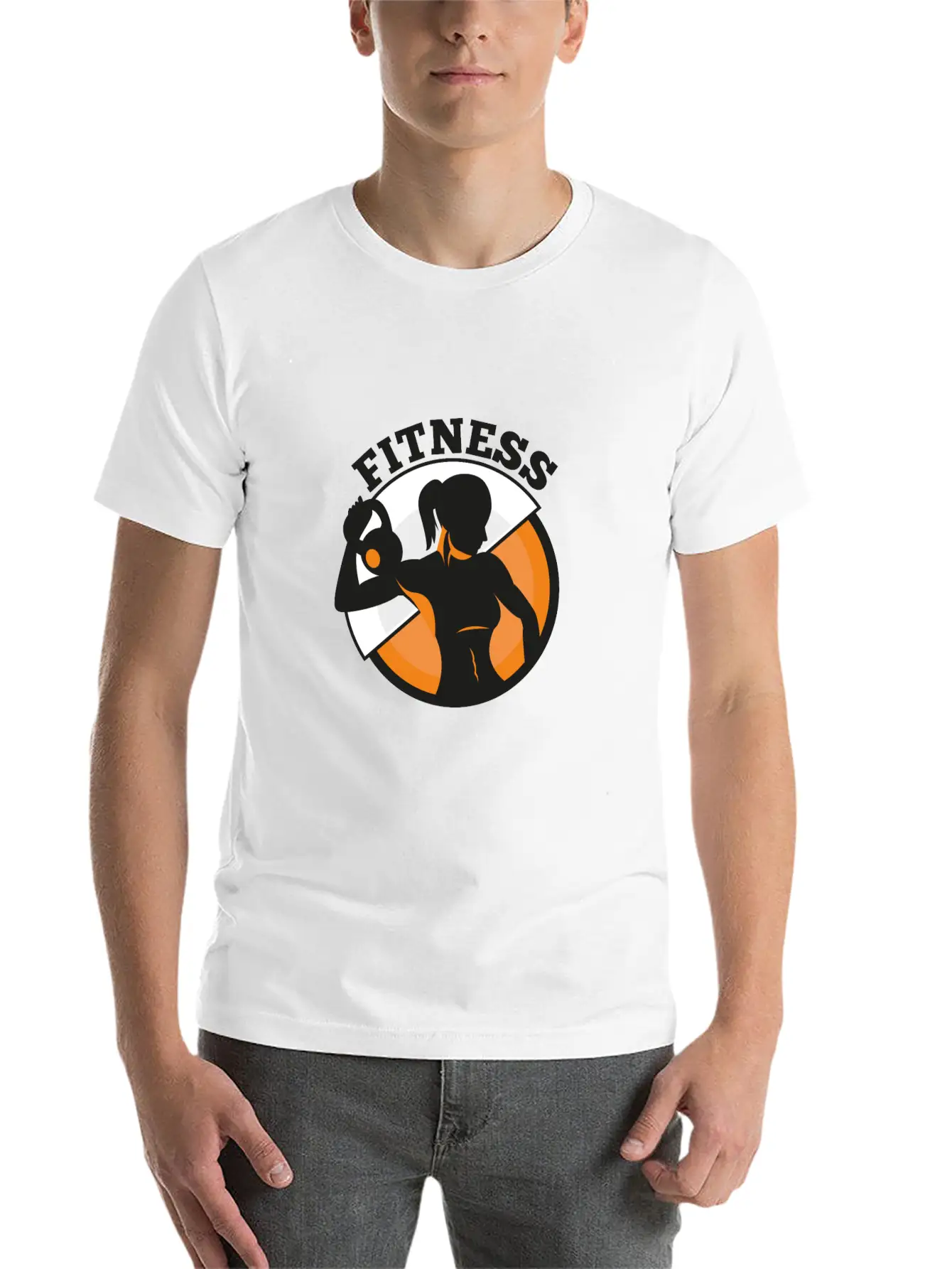 Fitness Unisex Casual T-Shirt – Clean Design For Daily Comfort