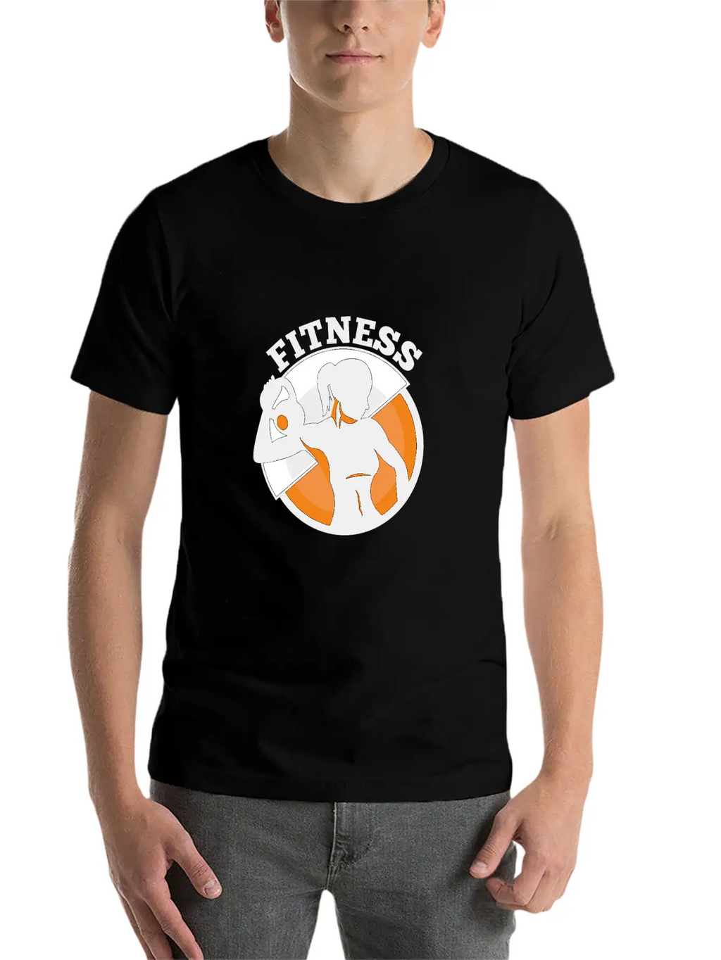 Fitness Unisex Casual T-Shirt – Clean Design For Daily Comfort