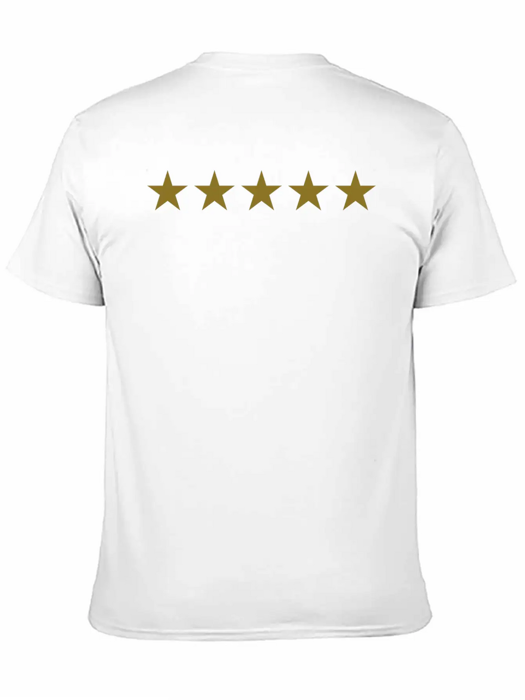 Five Stars Essential Cotton Tee For Daily Outfits – Unisex Style