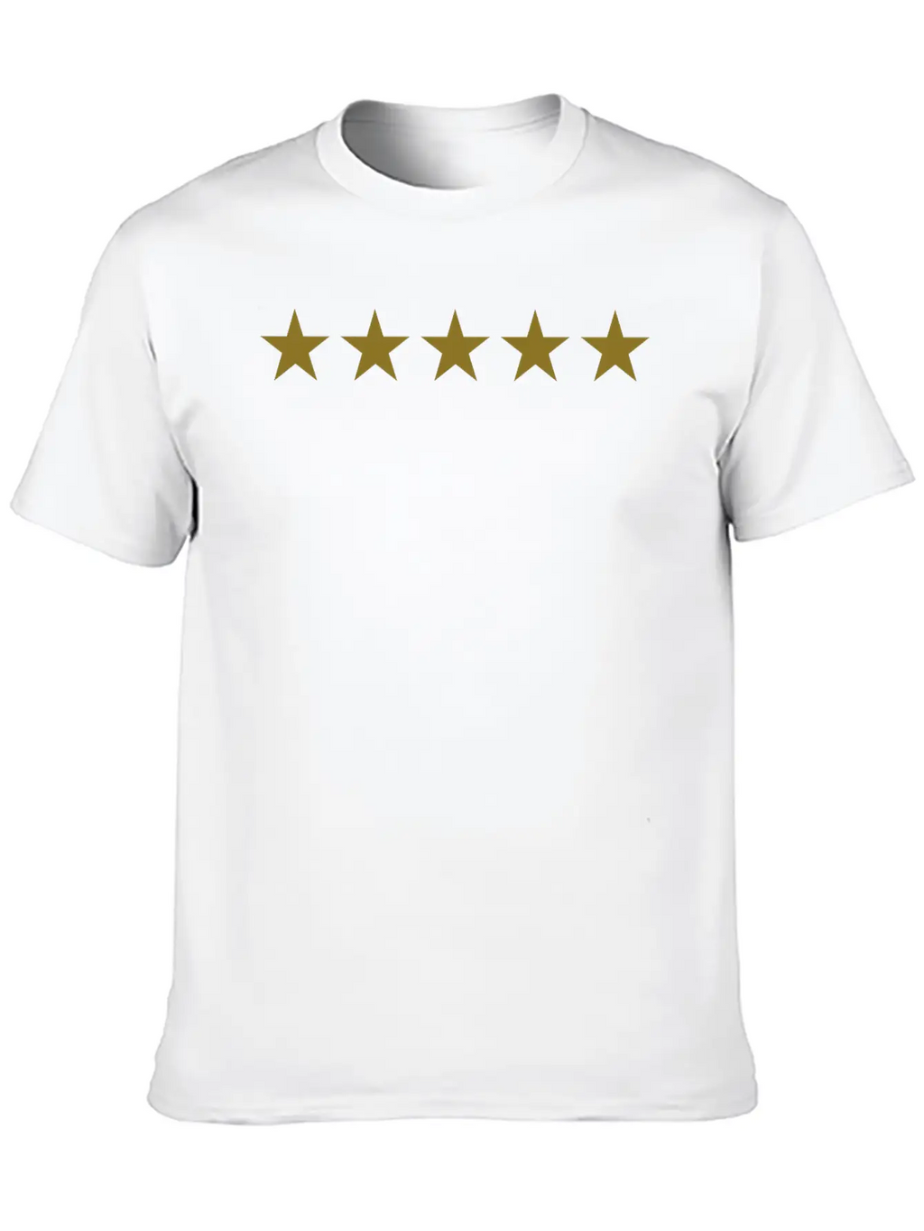 Five Stars Essential Cotton Tee For Daily Outfits – Unisex Style