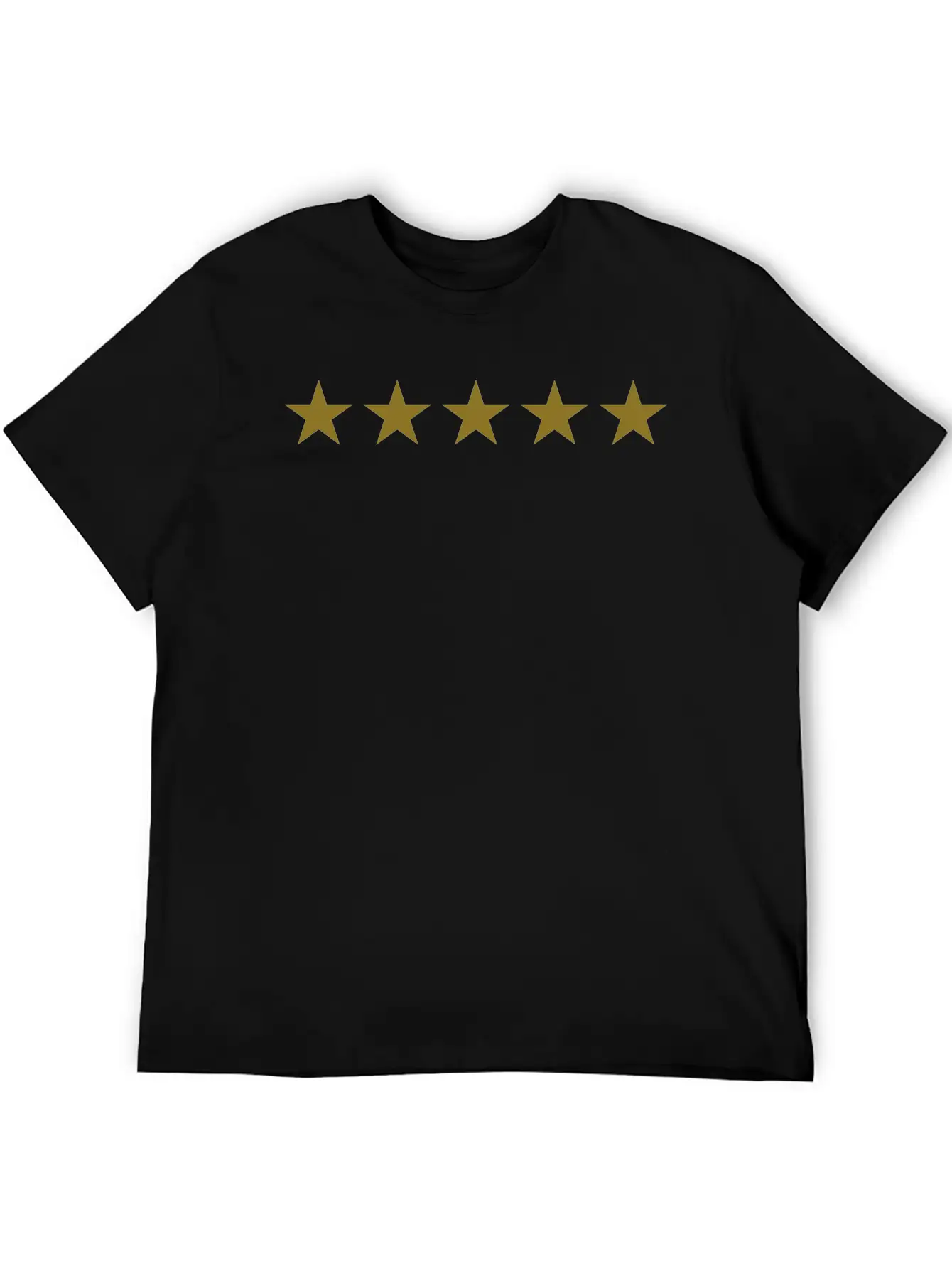Five Stars Essential Cotton Tee For Daily Outfits – Unisex Style