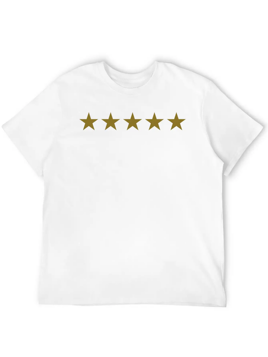 Five Stars Essential Cotton Tee For Daily Outfits – Unisex Style
