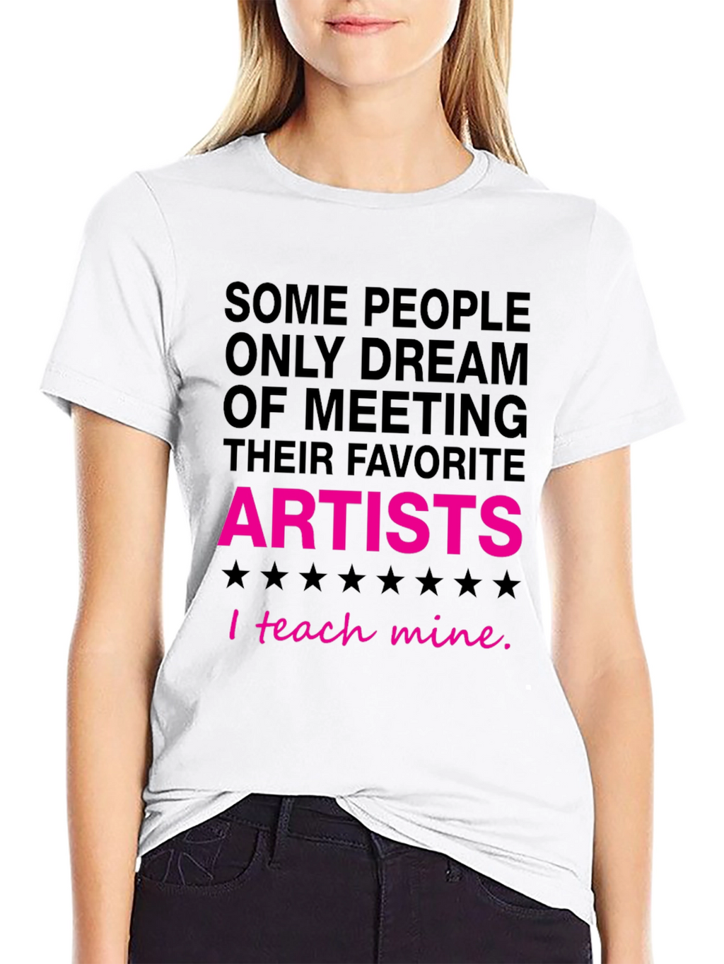 I Teach Mine Artist T-Shirt