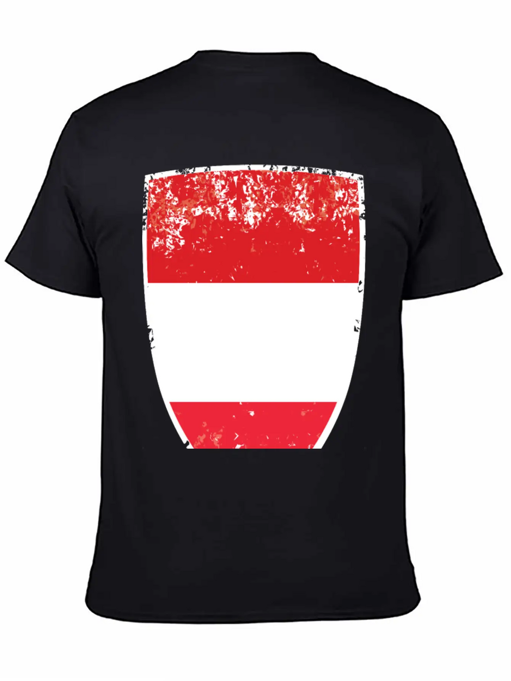 Flag Of Austria Relaxed Everyday Tee – Lightweight And Durable Cotton