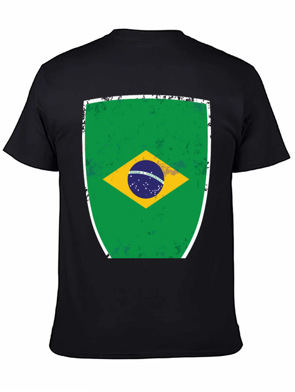Flag Of Brazil Classic Cotton Tee – Unisex Comfort For Any Season