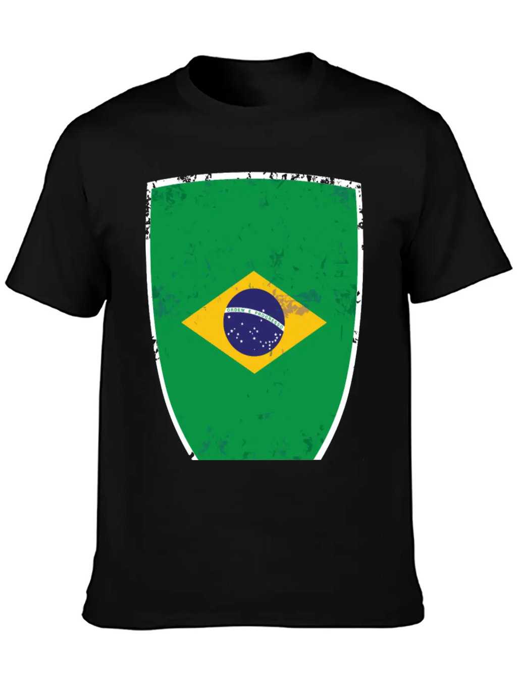 Flag Of Brazil Classic Cotton Tee – Unisex Comfort For Any Season