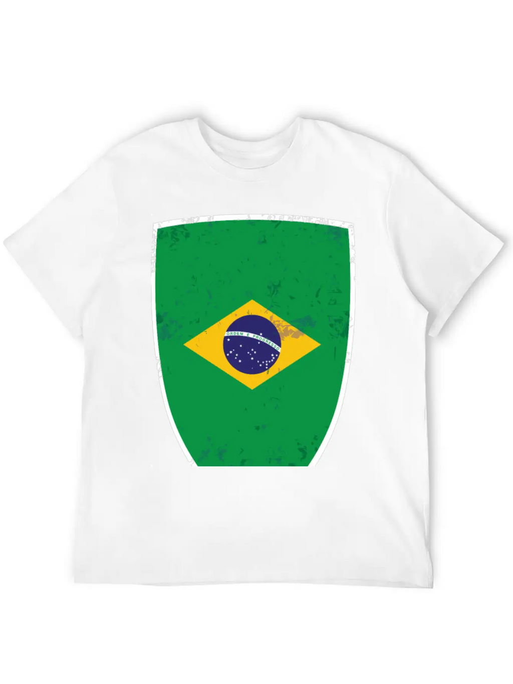 Flag Of Brazil Classic Cotton Tee – Unisex Comfort For Any Season