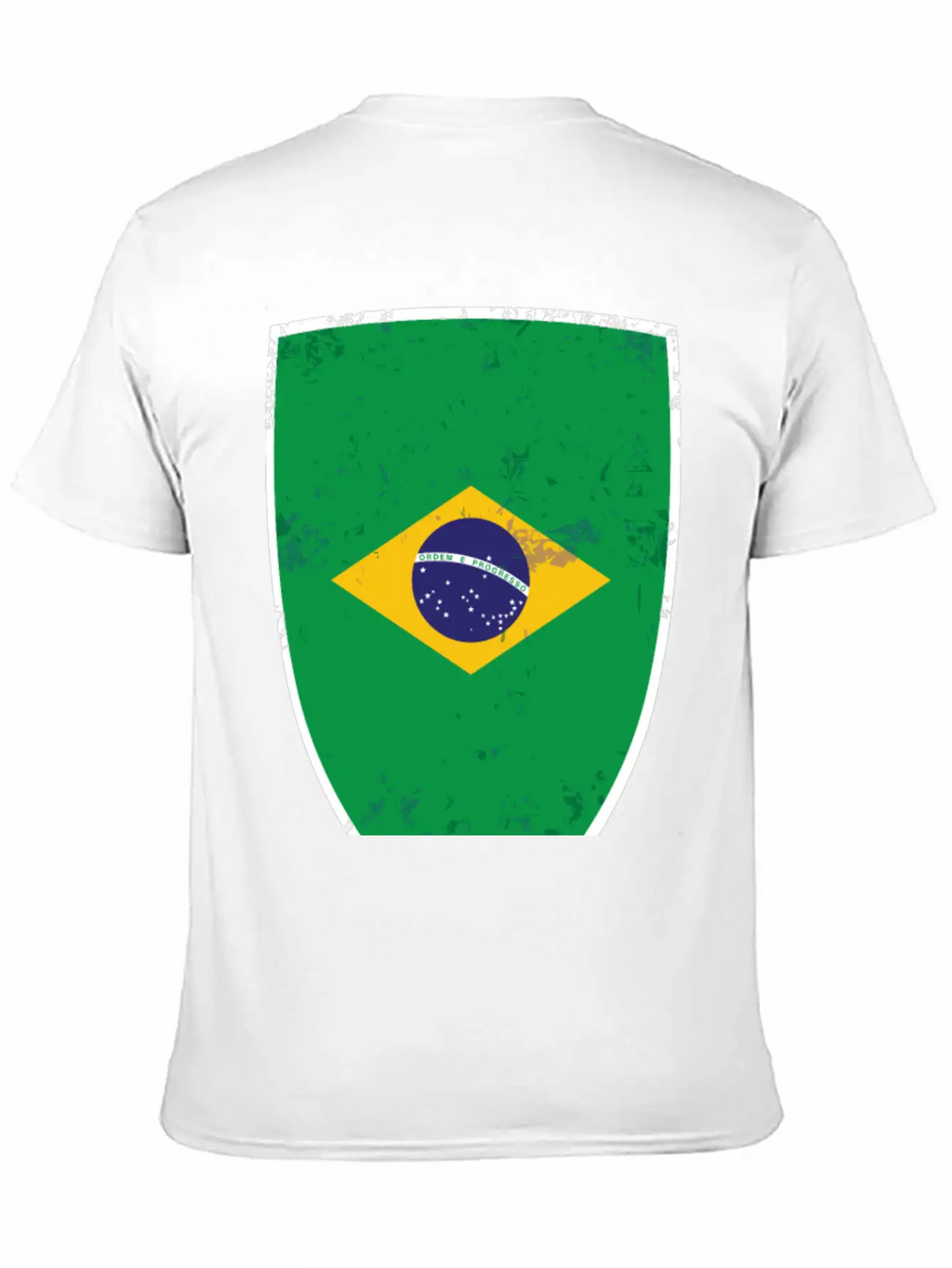 Flag Of Brazil Classic Cotton Tee – Unisex Comfort For Any Season