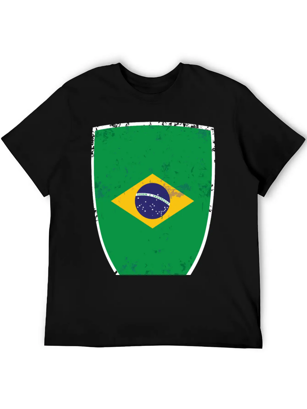 Flag Of Brazil Classic Cotton Tee – Unisex Comfort For Any Season