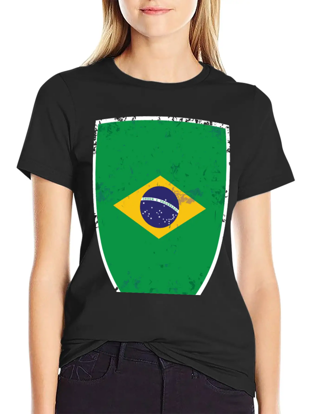 Flag Of Brazil Classic Cotton Tee – Unisex Comfort For Any Season