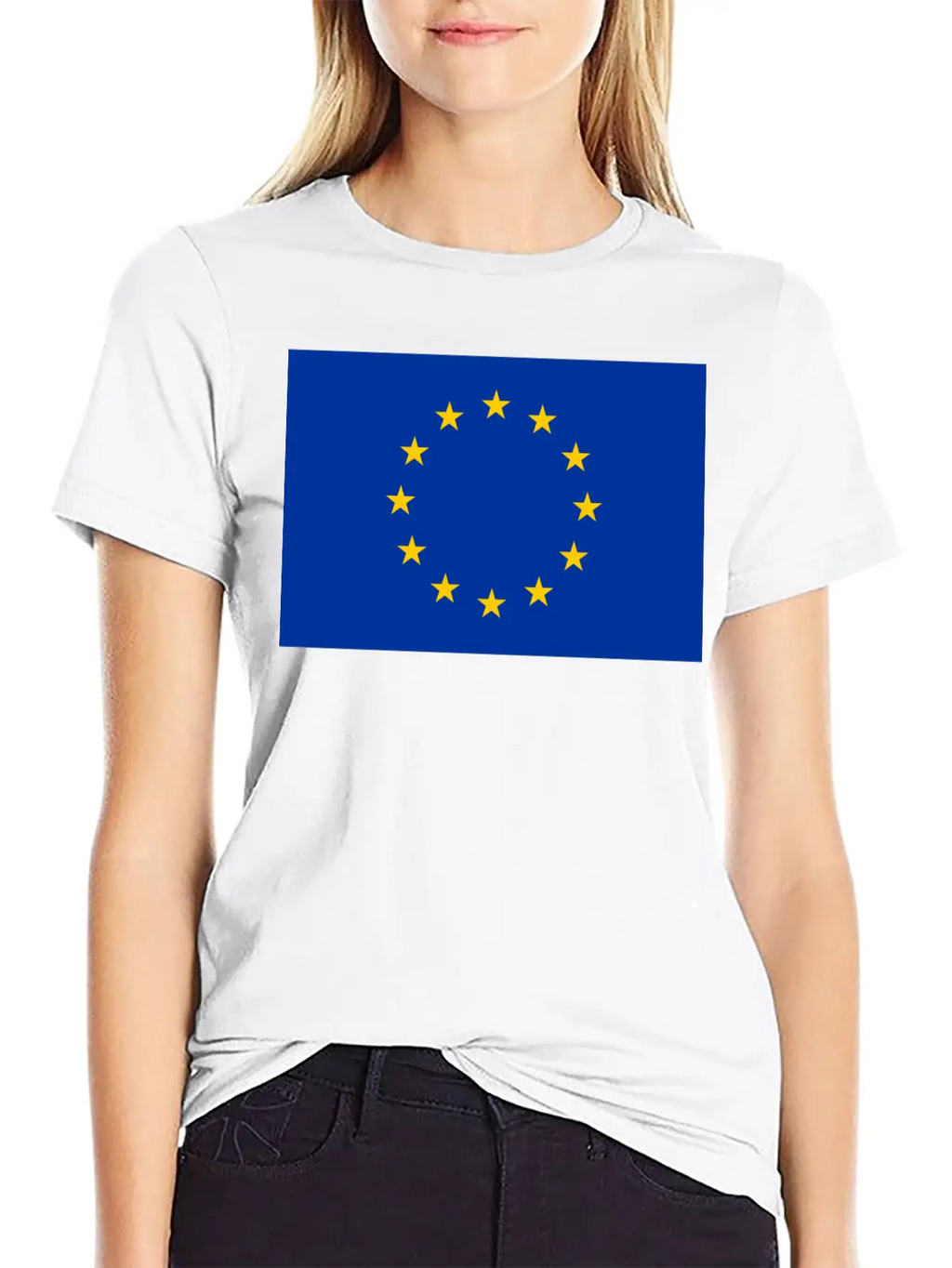 Flag Of Europe Breathable Graphic T-Shirt – Perfect For Casual Days