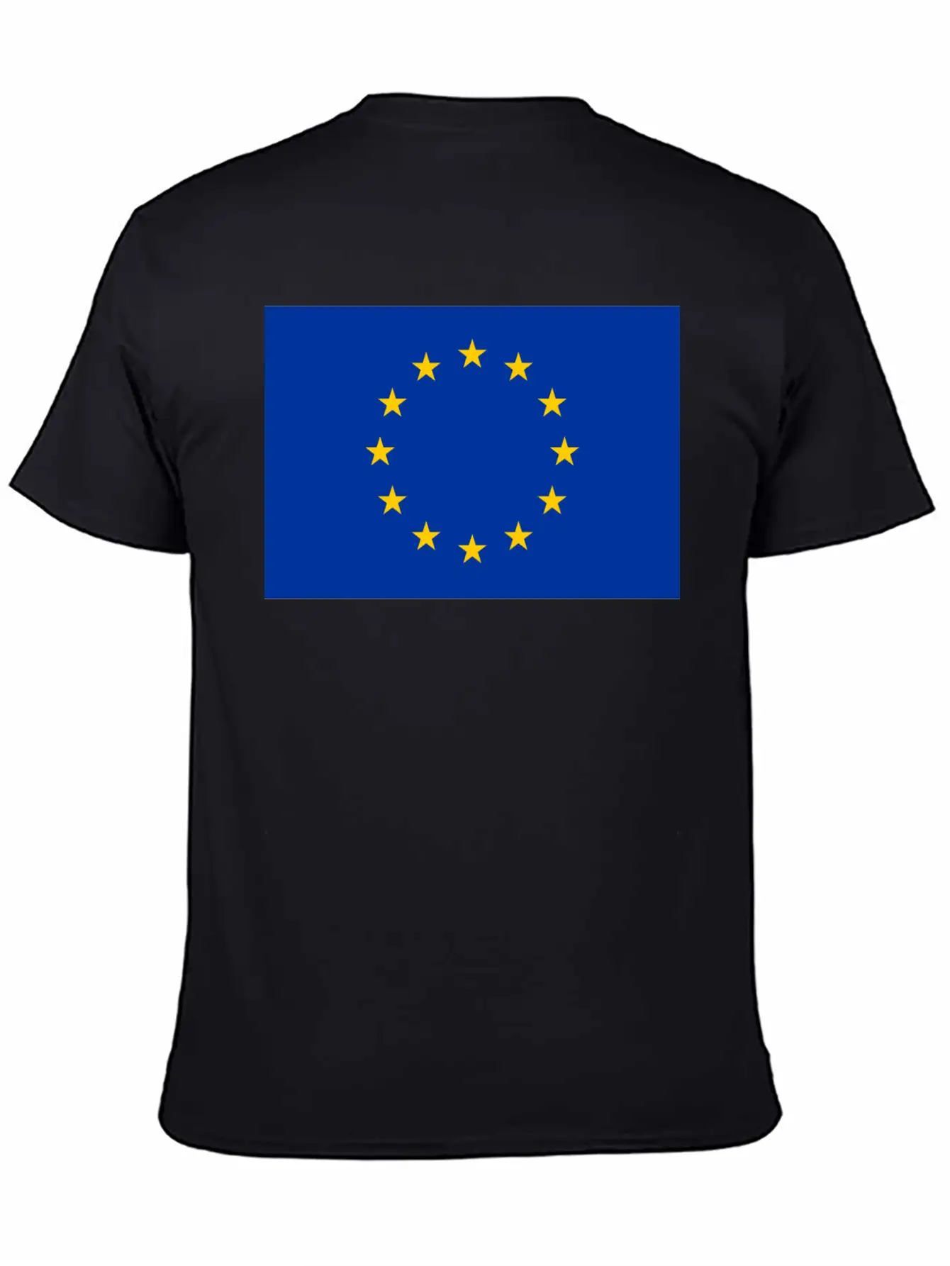Flag Of Europe Breathable Graphic T-Shirt – Perfect For Casual Days