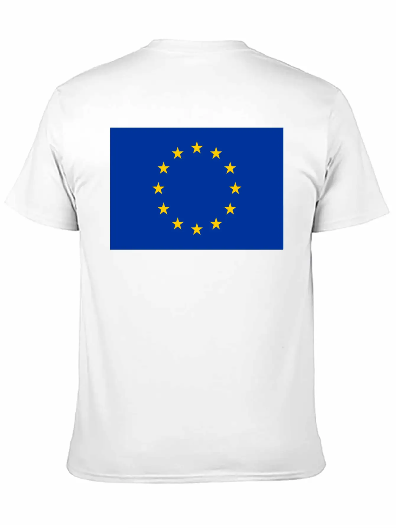 Flag Of Europe Breathable Graphic T-Shirt – Perfect For Casual Days
