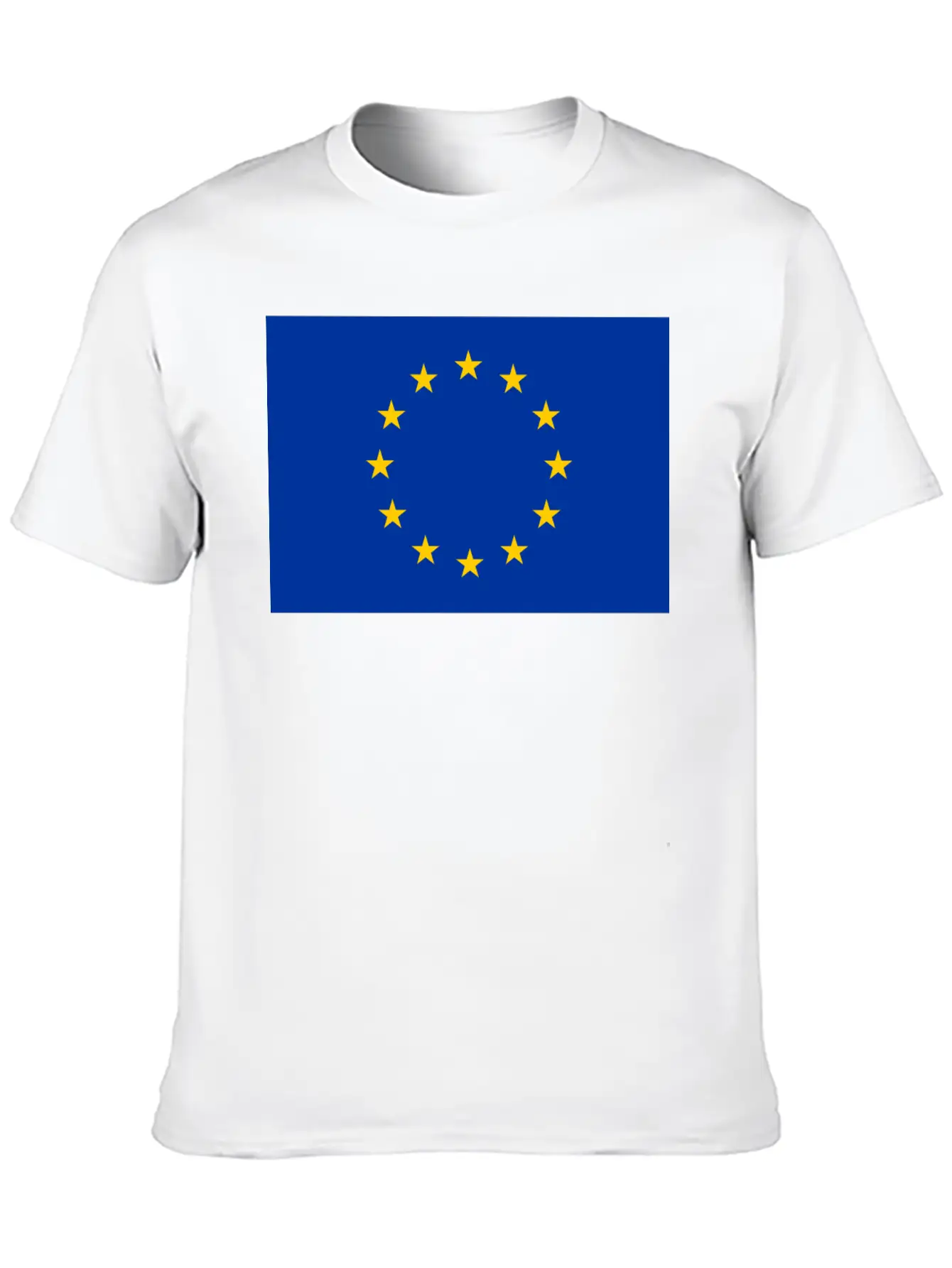 Flag Of Europe Breathable Graphic T-Shirt – Perfect For Casual Days