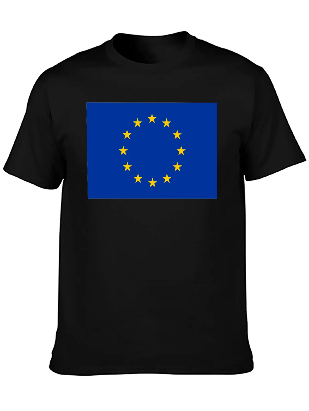 Flag Of Europe Breathable Graphic T-Shirt – Perfect For Casual Days