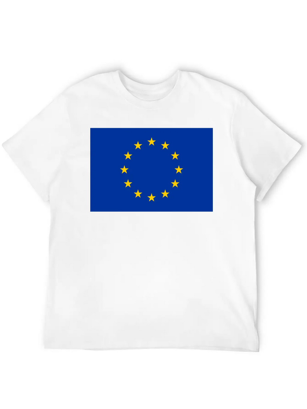 Flag Of Europe Breathable Graphic T-Shirt – Perfect For Casual Days