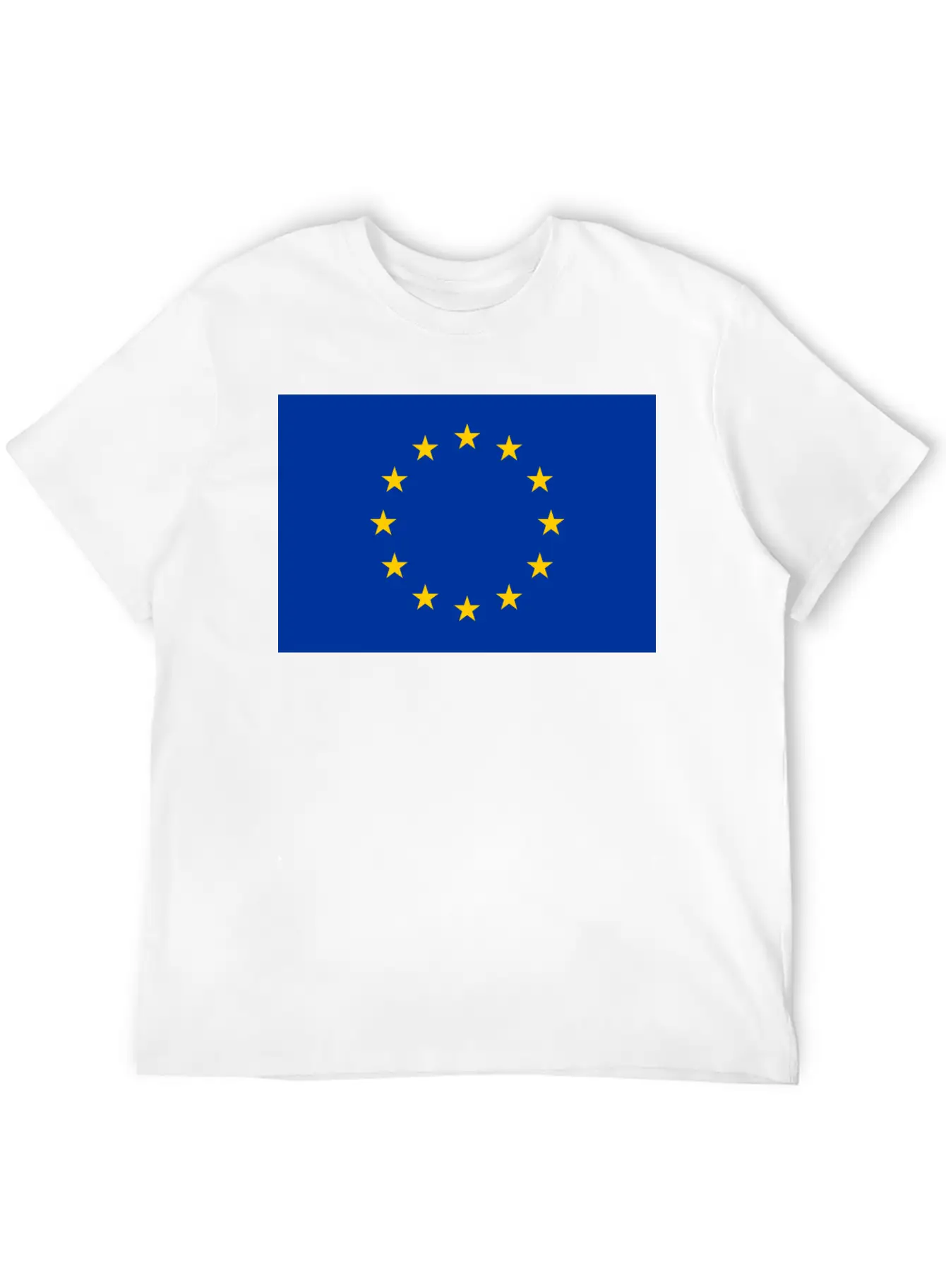 Flag Of Europe Breathable Graphic T-Shirt – Perfect For Casual Days