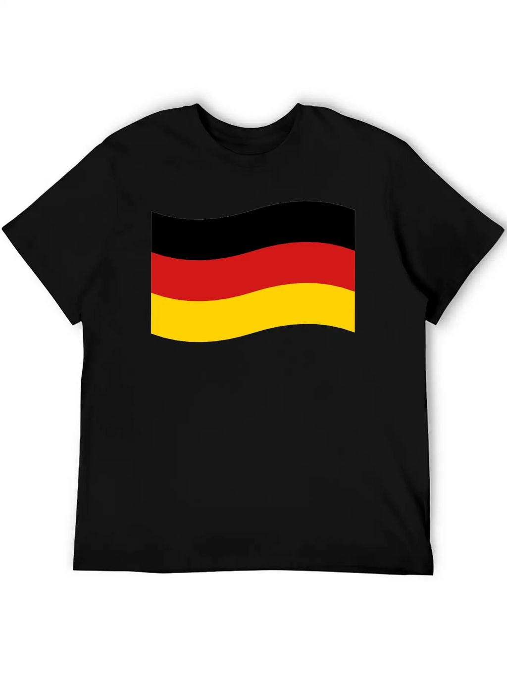 Flag Of Germany Breathable Graphic T-Shirt – Perfect For Casual Days