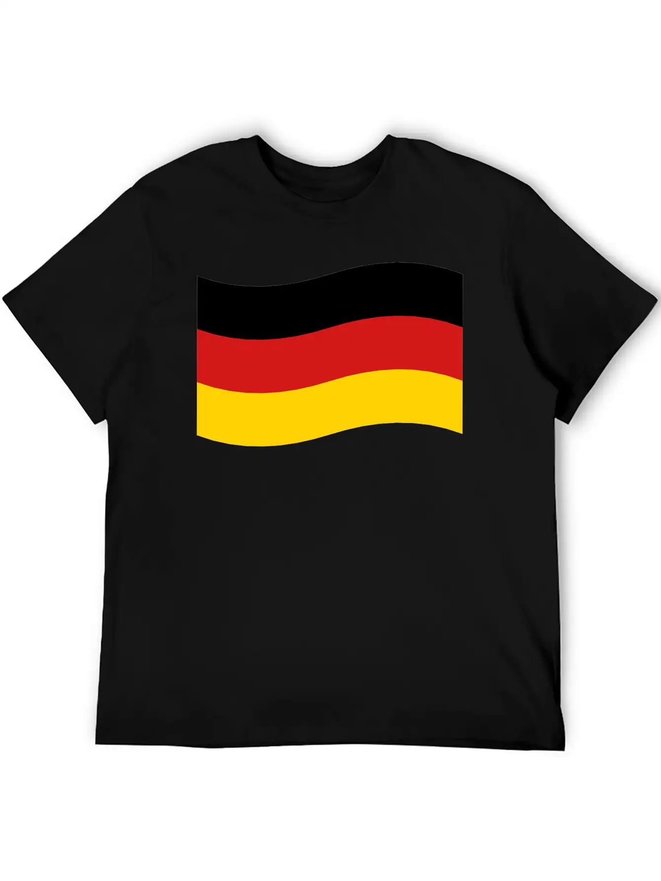 Flag Of Germany Breathable Graphic T-Shirt – Perfect For Casual Days