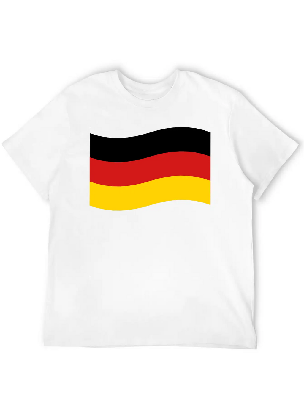Flag Of Germany Breathable Graphic T-Shirt – Perfect For Casual Days