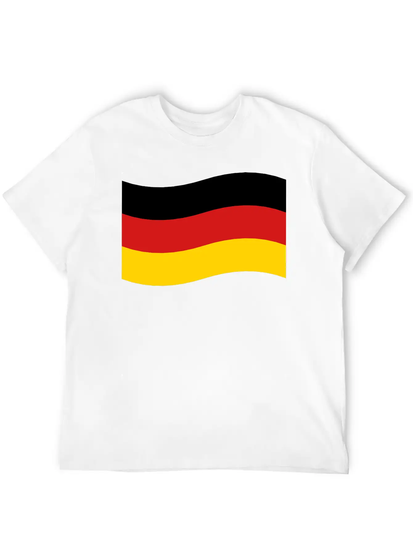 Flag Of Germany Breathable Graphic T-Shirt – Perfect For Casual Days