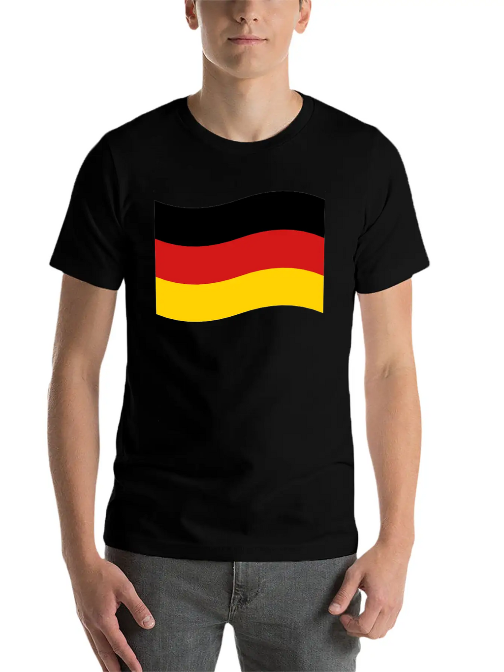 Flag Of Germany Breathable Graphic T-Shirt – Perfect For Casual Days