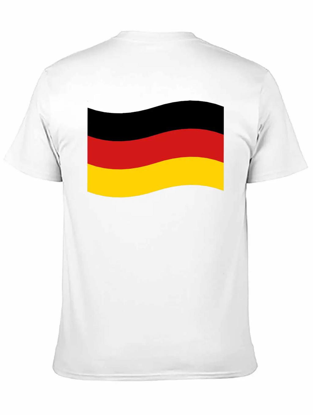 Flag Of Germany Breathable Graphic T-Shirt – Perfect For Casual Days