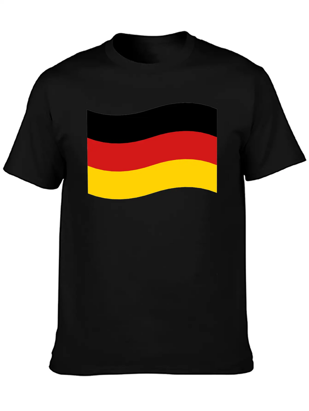 Flag Of Germany Breathable Graphic T-Shirt – Perfect For Casual Days