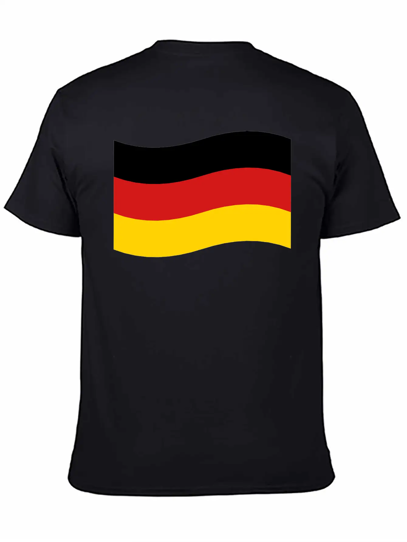 Flag Of Germany Breathable Graphic T-Shirt – Perfect For Casual Days