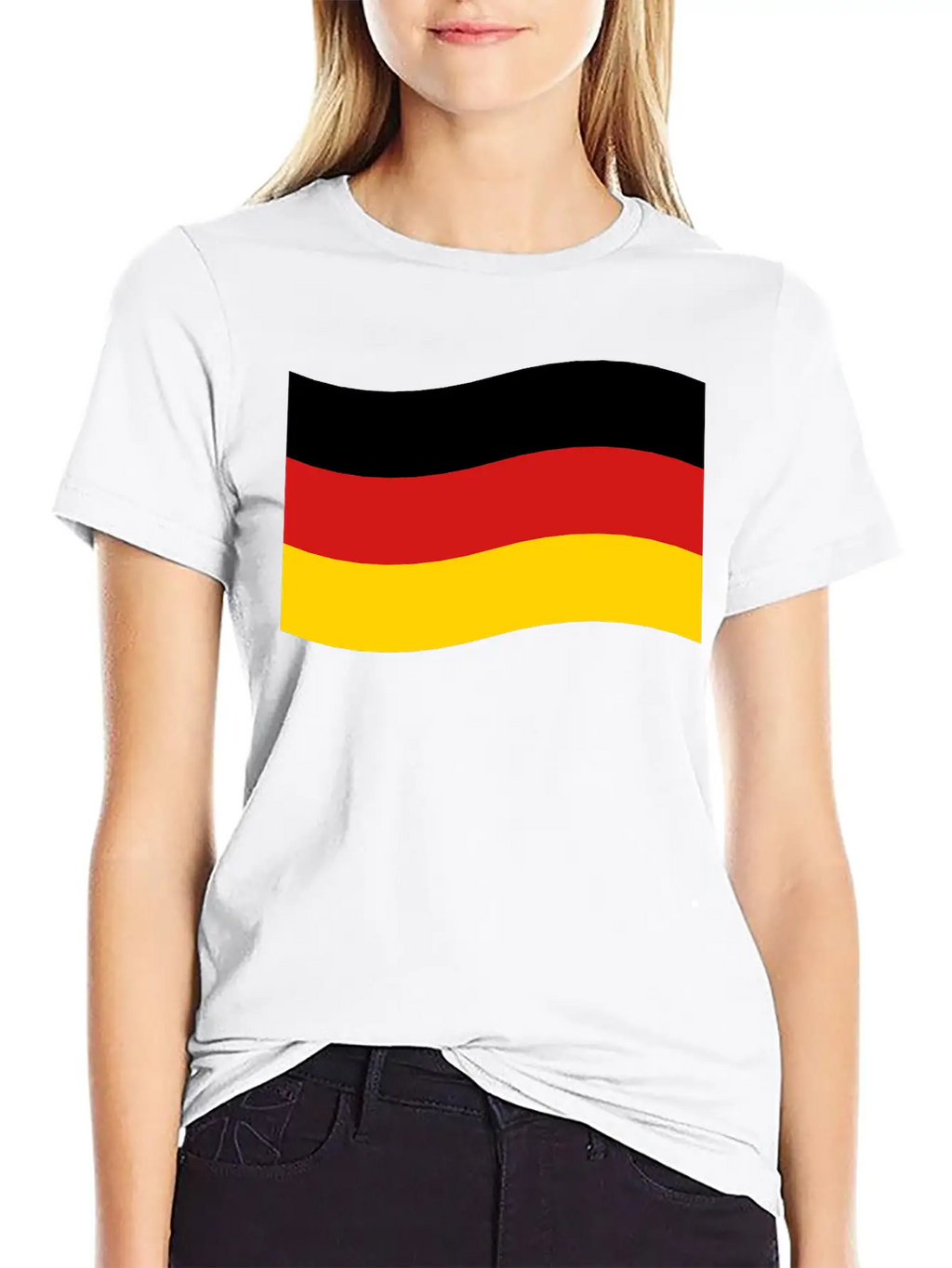 Flag Of Germany Breathable Graphic T-Shirt – Perfect For Casual Days